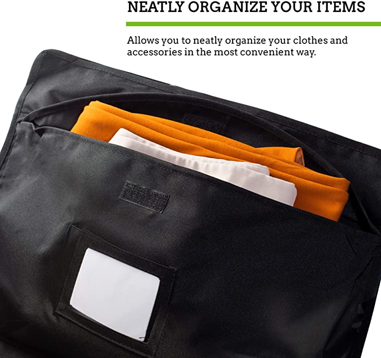 Go Far 5 Day Organizer- Hanging Garment Bag and Packing Cube in One! –